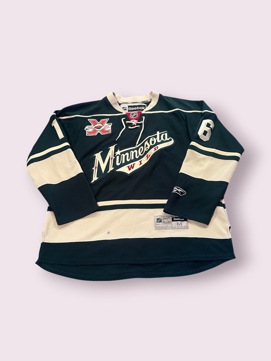 Reebok Other - Men's Reebok Minnesota Wild Hockey Jersey 10th Anniversary Staubitz #16 Sz Med